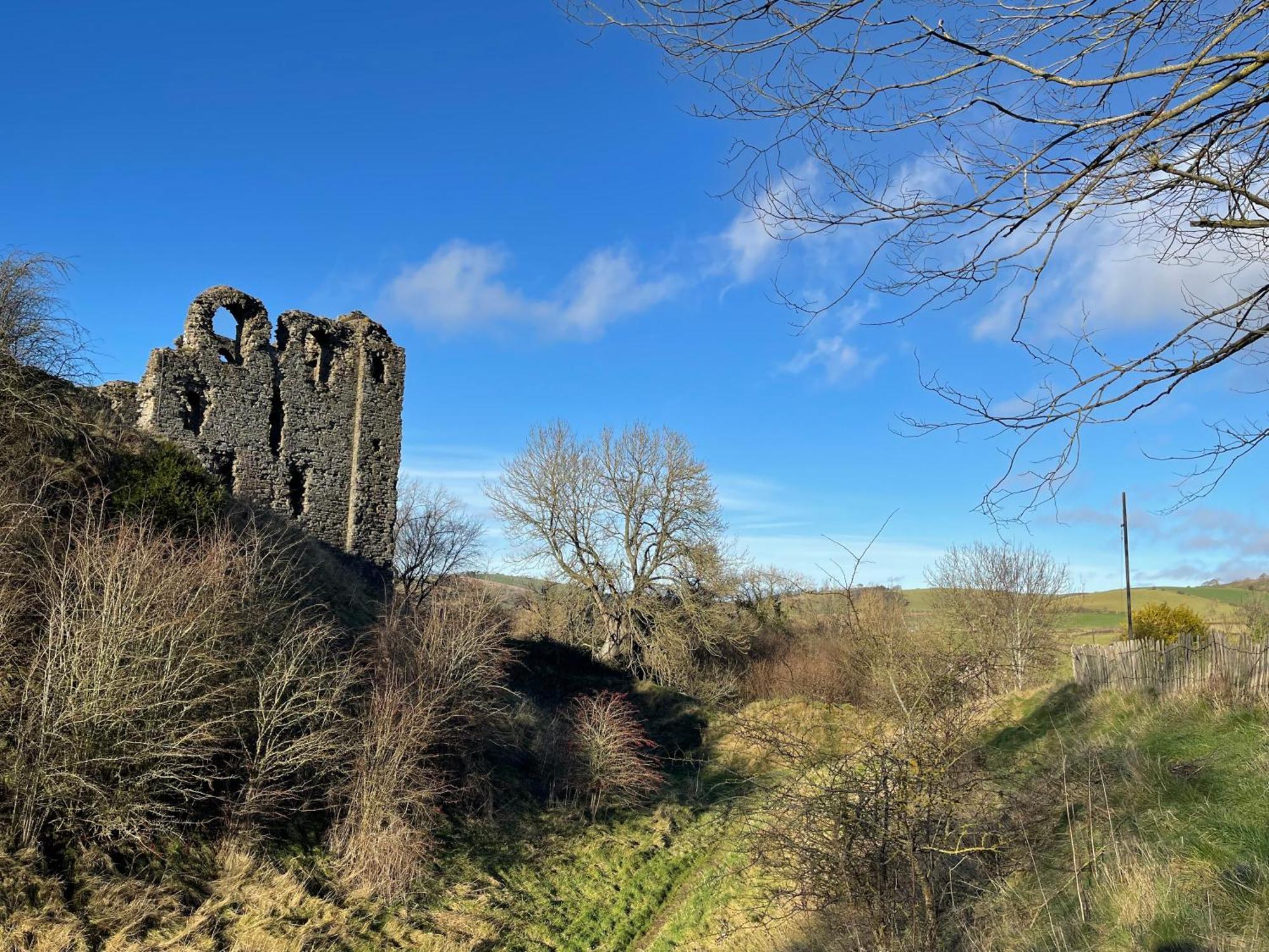 Beech Cottage With Clun Castle View Eksteriør bilde